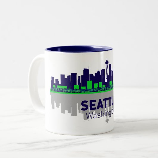 Seattle Coffee Mok (Voorkant links)