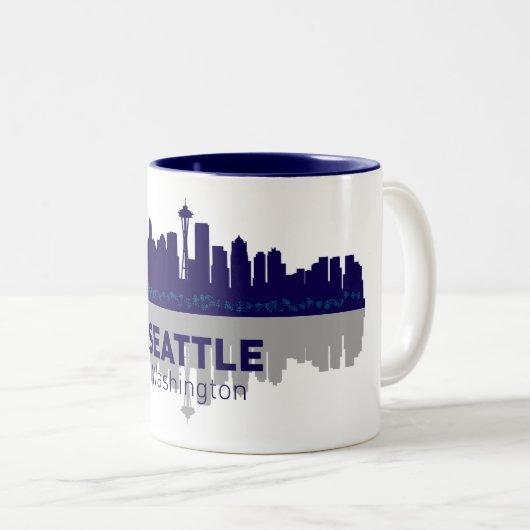 Seattle Coffee Mok (Voorkant rechts)