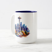 Seattle Coffee Mok (Voorkant links)