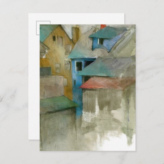 Seattle daken briefkaart (Voorkant / Achterkant)