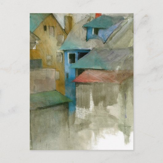 Seattle daken briefkaart (Voorkant)