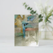 Seattle daken briefkaart (Staand voorkant)