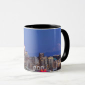 Seattle, Downtown en Mt. Rainier in de schemering Mok (Voorkant rechts)
