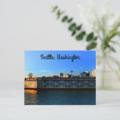 Seattle Edgewater Hotel #1 Briefkaart (Staand voorkant)