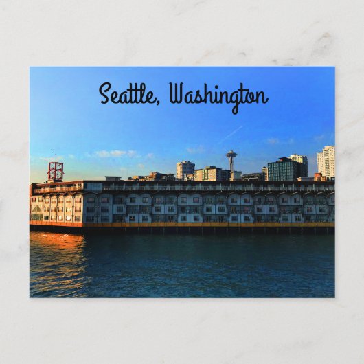 Seattle Edgewater Hotel #1 Briefkaart (Voorkant)