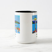 Seattle Emerald City Afbeelding Mok (Center)