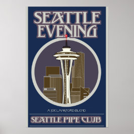 Seattle Evening Print