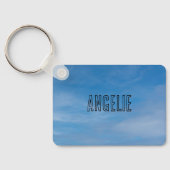 Seattle Ferries en aangepaste naam Sleutelhanger (Achterkant)