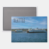 Seattle Ferries Magneet (Voorkant / Achterkant)