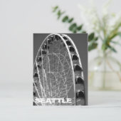 Seattle Ferris Wheel Briefkaart (Staand voorkant)