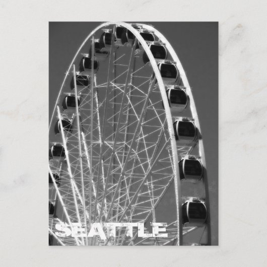 Seattle Ferris Wheel Briefkaart (Voorkant)