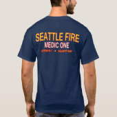 Seattle Fire Medic One shirt (Achterkant)