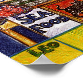 Seattle Fish Market Poster (Hoek)