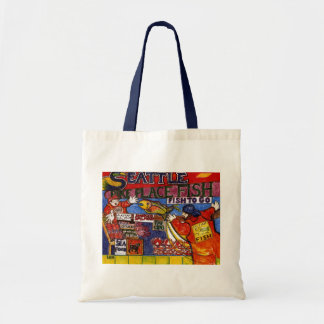 Seattle Fish Market Tote Bag