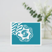 Seattle Flag Briefkaart (Staand voorkant)