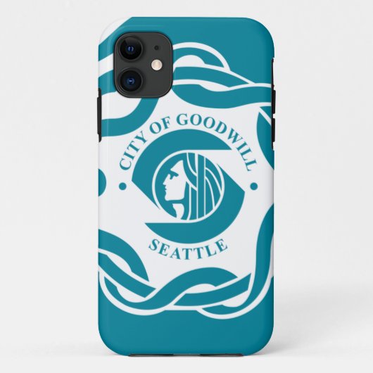 Seattle Flag Case-Mate iPhone Case (Achterkant)