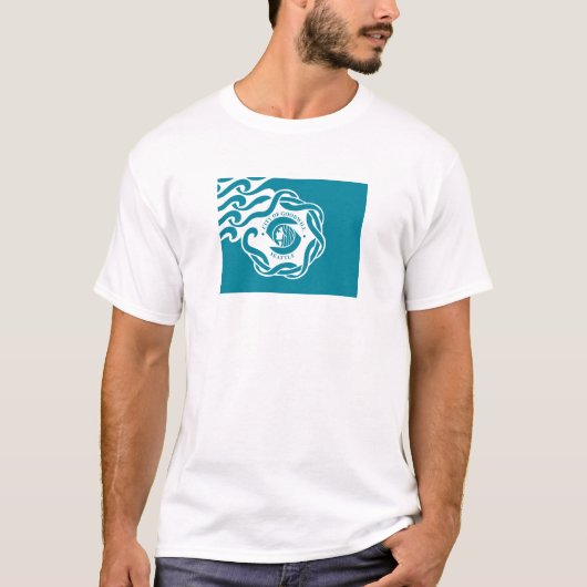 Seattle Flag T-shirt (Voorkant)