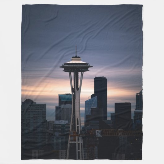 SEATTLE FLEECE DEKEN (Voorkant)