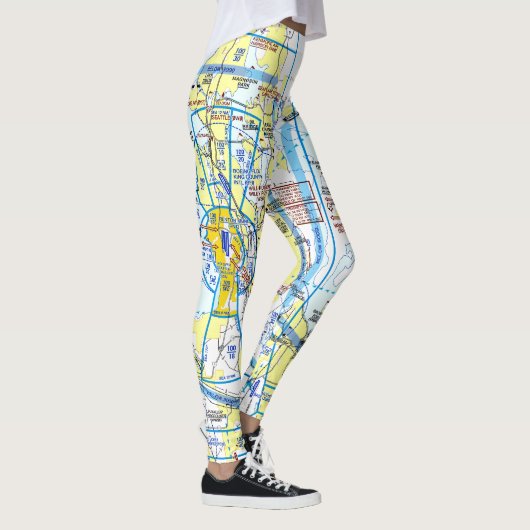 Seattle Flyway Chart leggings (Rechts)