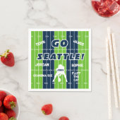 Seattle Football Familie Papier Servet (Insitu)