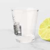 Seattle foto bruiloft gunst gejuich shot glas (Rechts)