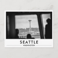 Seattle Foto Space Needle Vanaf Veerboot