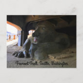 Seattle Fremont Troll #2 Briefkaart (Voorkant)