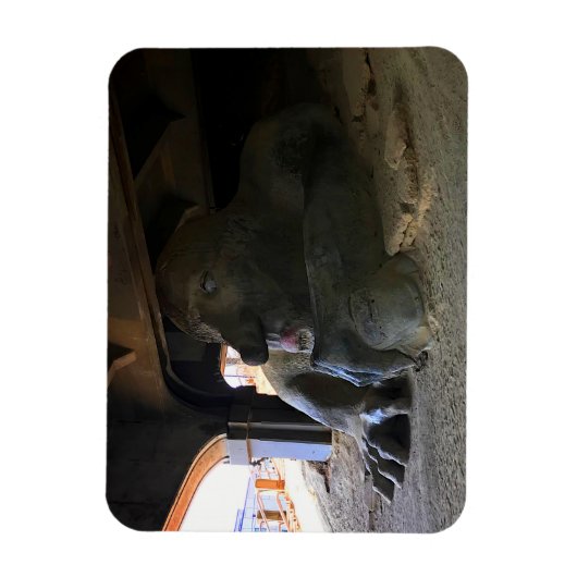 Seattle Fremont Troll #2 Magnet Magneet (Verticaal)