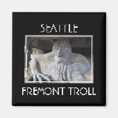 Seattle Fremont Troll Magnet (Voorkant)