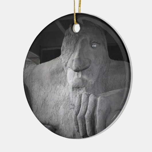 Seattle Fremont Troll Ornament (Links)