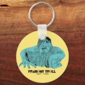 Seattle Fremont Troll Sleutelhanger (Voorkant)