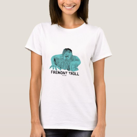 Seattle Fremont Troll TShirt (Voorkant)