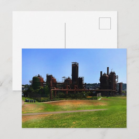 Seattle Gas Works Park #1 Briefkaart (Voorkant / Achterkant)