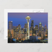 Seattle gezien vanuit Kerry Park in Queen Anne Briefkaart (Voorkant / Achterkant)
