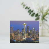 Seattle gezien vanuit Kerry Park in Queen Anne Briefkaart (Staand voorkant)