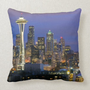 Seattle gezien vanuit Kerry Park in Queen Anne Kussen
