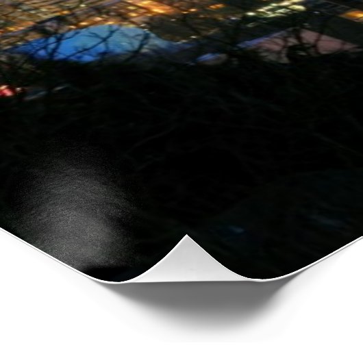 Seattle gezien vanuit Kerry Park in Queen Anne Perfect Poster (Hoek)