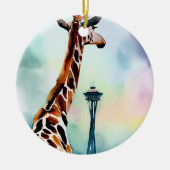 Seattle Giraffe Ornament (Voorkant)