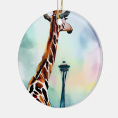 Seattle Giraffe Ornament (Links)
