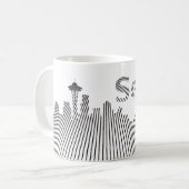 Seattle Graphic Koffiemok (Voorkant links)