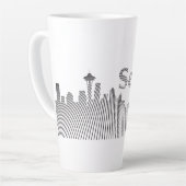 Seattle Graphic Latte Mok (Linkerhoek)