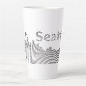 Seattle Graphic Latte Mok (Voorkant)