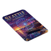 Seattle Great Wheel USA Magneet (Rechterzijde)