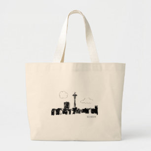 Seattle Grote Tote Bag