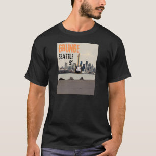 Seattle Grunge 1991 Muziek Vibe T-shirt