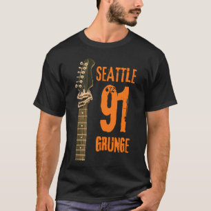 Seattle Grunge Muziek 1991 T-shirt