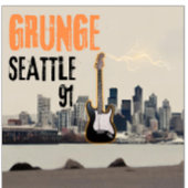 Seattle Grunge Muziek 1991 T-shirt