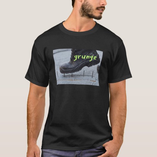 Seattle Grunge Muziek 1991 T-shirt (Voorkant)