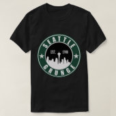 Seattle Grunge Racerback Tanktop (Design voorkant)