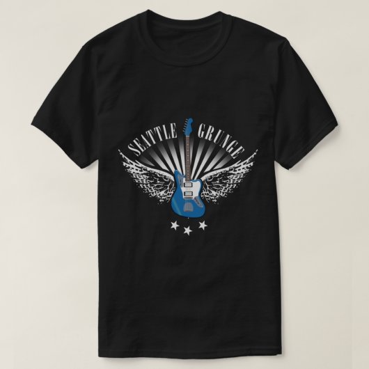 Seattle Grunge T-shirt (Design voorkant)